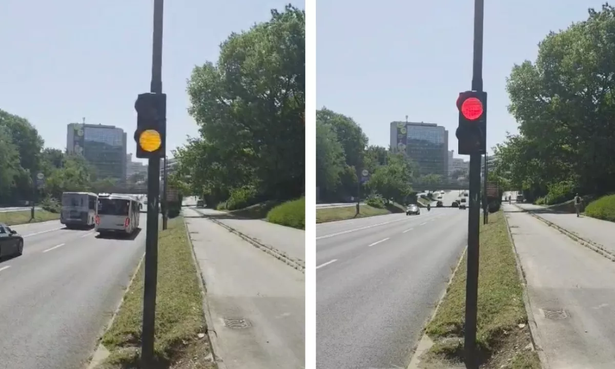 Konec nevarnih voženj skozi »ljubljanske Benetke«? Podvoz na Celovški dobil pametni semafor