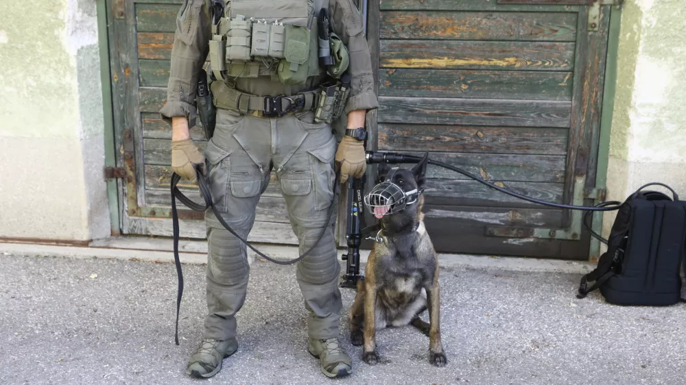 28.8.2025 - Simbolična fotografija - Specialna enota policije - Policija - policijski kamp za srednje&scaron;olceFoto: Luka Cjuha
