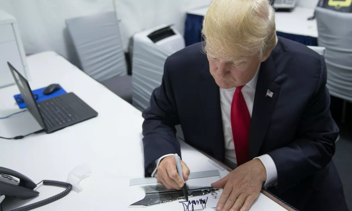 Račun je astronomski: Trump napovedal največje bojne ladje doslej, kritiki svarijo pred polomom