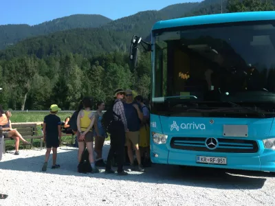 Kranjska Gora, brezplačen avtobusni prevoz do Bovca. Foto: Tatjana Pihlar  