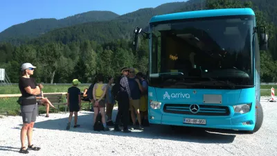 Kranjska Gora, brezplačen avtobusni prevoz do Bovca. Foto: Tatjana Pihlar  