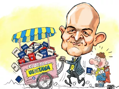 Ilustracija Jože Trobec / Foto: Jože Trobec