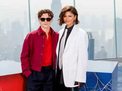 Tom Holland and Zendaya attend the Photocall for Columbia Pictures 'Spider-Man: Brand New Day' at Edge at Hudson Yards.'Spider-Man Brand New Day' Photocall, Hudson Yards, New York, USA - 17 Jul 2026,Image: 1119634132, License: Rights-managed, Restrictions:, Model Release: no / Foto: Profimedia