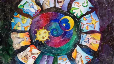 "Horoscope, watercolor painting" / Foto: Eugene_dudar