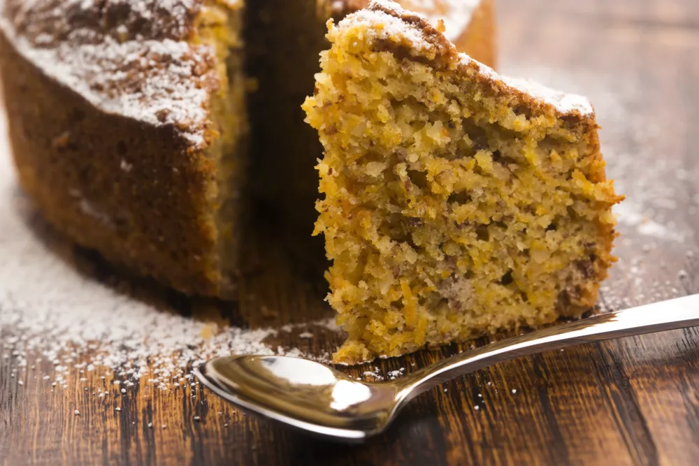 Carrot Cake. Delicious, food. / Foto: Joannawnuk