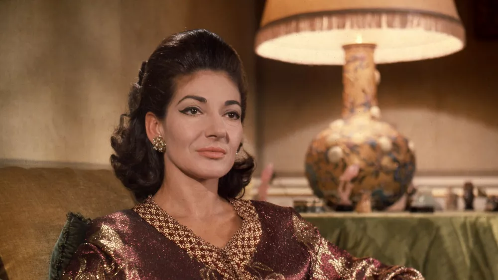 Opera star, Maria Callas, at her Paris home,Image: 711100248, License: Rights-managed, Restrictions:, Model Release: no / Foto: John Baker / Topfoto Via Profimedia