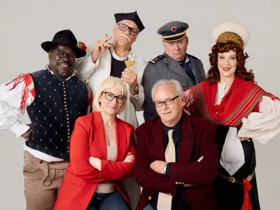 TV Poper se vrača Inacio Bintchende, Boris, Kobal, Gojmir Le&scaron;njak Gojc, Nata&scaron;a Tič Ralijan, Nata&scaron;a Živkovič, Boris Devetak / Foto: Tv Poper