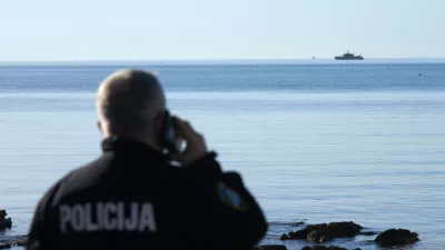 14.03.2024., Medulin: U tijeku je akcija onesposobvljavanja podvodne mine, zaostale iz 2.svjetskog rata. Photo: Sasa Miljevic / PIXSELL/PIXSELL