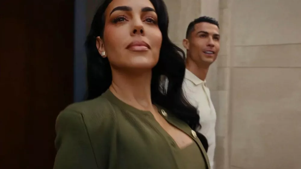 11-4-2025Cristiano Ronaldo and Georgina Rodr&iacute;guez star in a new advertising campaign for 'AROYA' CruisesPictured: Cristiano Ronaldo and Georgina Rodr&iacute;guez,Image: 986617289, License: Rights-managed, Restrictions:, Model Release: no