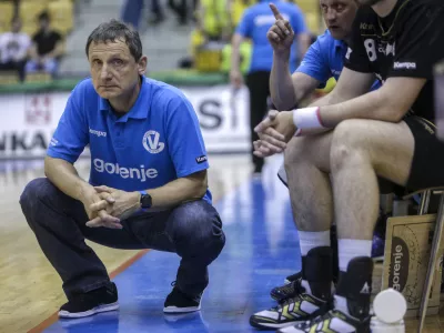 trener RK Velenje dr. Marko &Scaron;ibila   - rokomet 2016 - G Velenje - Celje PL, 1. liga, odločilna tekma za naslov državnega prvaka, 10. krog:   //FOTO: Jaka Gasar