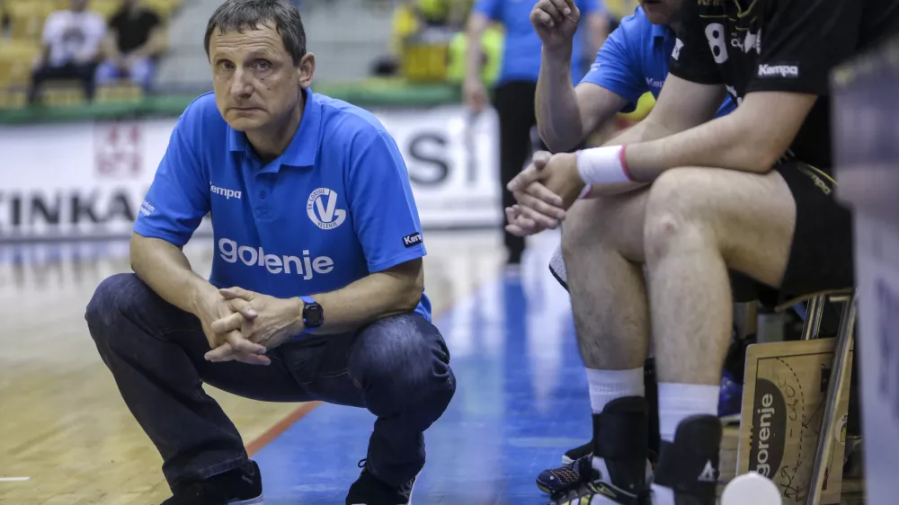 trener RK Velenje dr. Marko &Scaron;ibila   - rokomet 2016 - G Velenje - Celje PL, 1. liga, odločilna tekma za naslov državnega prvaka, 10. krog:   //FOTO: Jaka Gasar