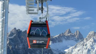 gondola dolomiti tre cime alta pusterija
