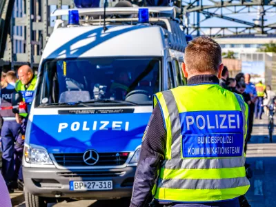 Policisti na Bavarskem. Slike je simbolična. / Foto: iStock