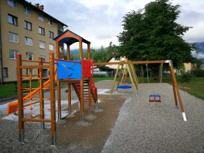 Nova soseska bo stala na nekdanji zeleni povr&scaron;ini. Foto: Občina RIbnica