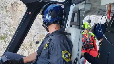 Najbolj zahtevno je bilo reševanje v severni triglavski steni. F policija