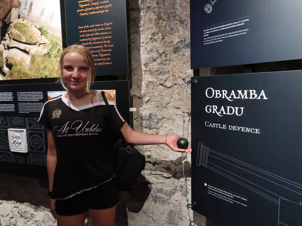 Tolminski grad, interpretacijski center, Kozlov Rob, Tolmin, turizem,Zgodovina, Arheologija / Foto: Nata&scaron;a Bucik Ozebek