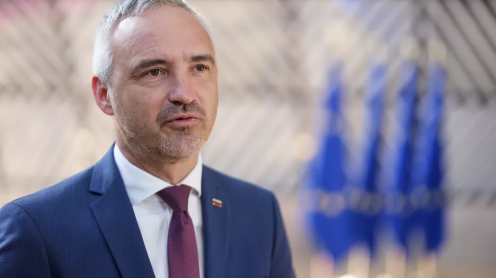 Belgija, Bruselj.Kmetijski minister Janez Cigler Kralj ob prihodu na zasedanje kmetijskih ministrov clanic EU.