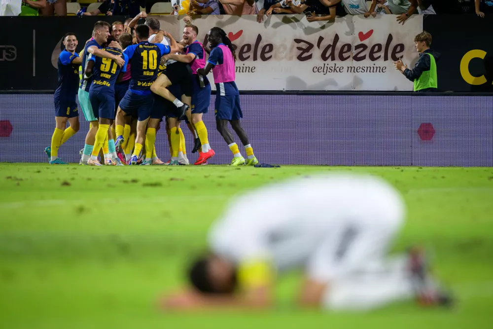 Celje, Stadion Z'dezele.Povratna tekma tretjega kroga kvalifikacij za ligo prvakov med NK Celje in FC Ararat-Armenia.