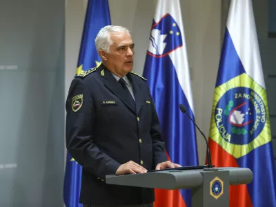 Direktor policije Danijel Lorbek 5.6.2026 - Vr&scaron;ilec dolžnosti generalnega direktorja policije Danijel Lorbek bo danes, 5. junija 2026,Foto: Luka Cjuha