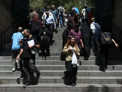 People walk in the Grand Bazaar in Tehran, Iran, August 11, 2026. Majid Asgaripour/WANA (West Asia News Agency) via REUTERS  ATTENTION EDITORS - THIS PICTURE WAS PROVIDED BY A THIRD PARTY.  ISRAEL OUT. NO COMMERCIAL OR EDITORIAL SALES IN ISRAEL. NO ACCESS FOR ISRAELI MEDIA. NO USE BBC PERSIAN. NO USE VOA PERSIAN. NO USE MANOTO. NO USE IRAN INTERNATIONAL. NO USE RADIO FARDA. DIGITAL: NO USE BBC PERSIAN. NO USE VOA PERSIAN. NO USE MANOTO. NO USE IRAN INTERNATIONAL. NO USE RADIO FARDA.