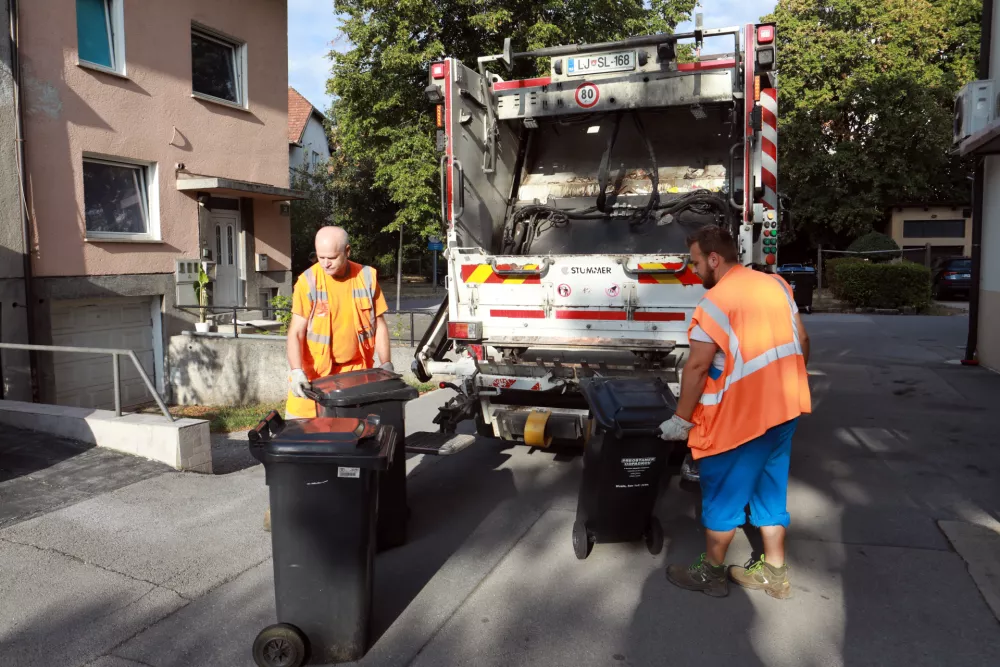 Ljudje, ki skrbijo za to, da so ljubljanske ulice čiste