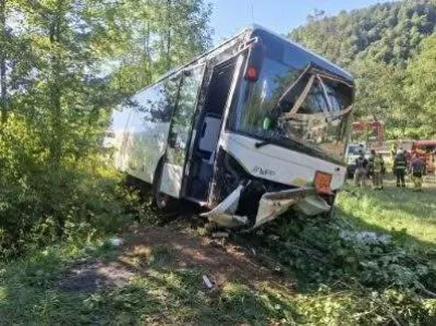 nesreča avtobus