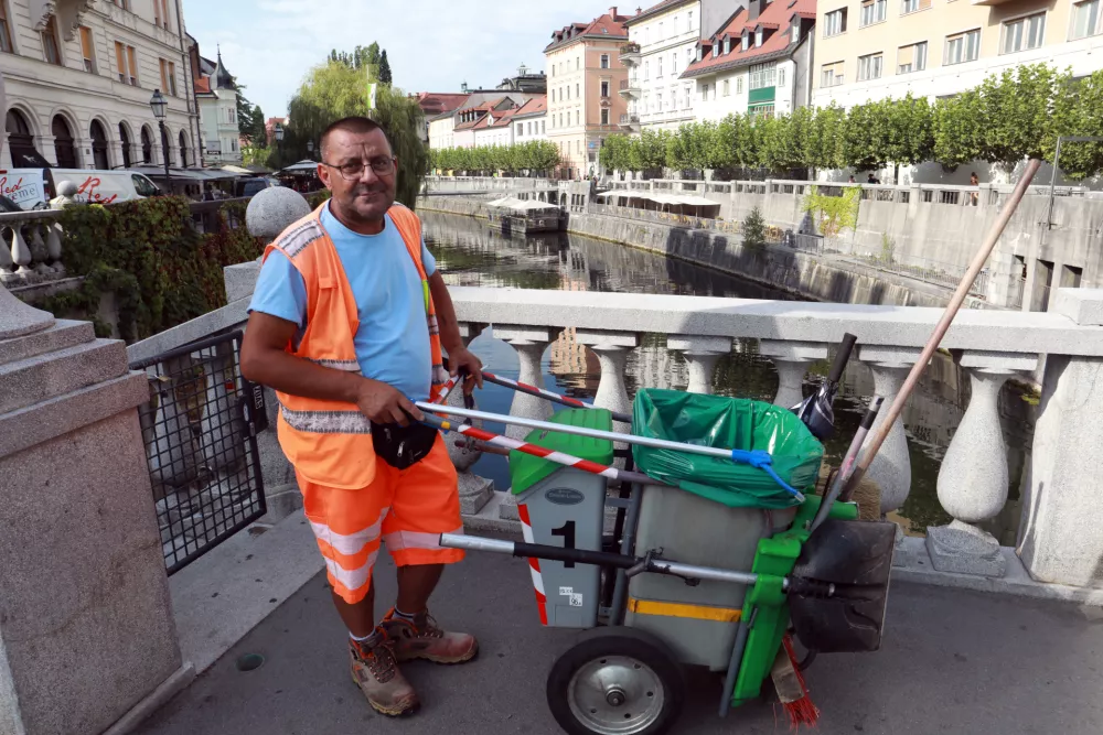 11.08.2026 - smetarji v LjubljaniFoto: Tomaž Skale