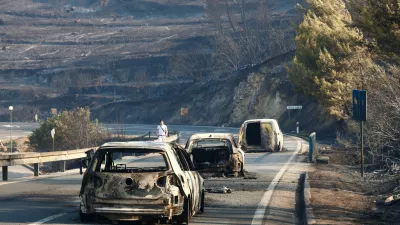 14.08.2026., Omis - Dolaskom jutra postali su vidljivi razmjeri stete nakon nezapamcenog pozara koji je jucer i nocas zahvatio podrucje Omisa. Photo: Ivo Cagalj/PIXSELL