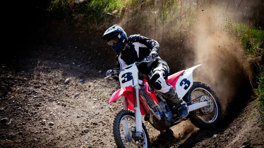 2AAJJ2K moto cross in action