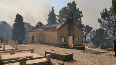 Pogorela cerkev, Pelješac 14. 8. 2026