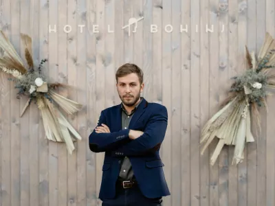Jure Repan&scaron;ek, podjetje Alpinia, direktor, Hotel Bohinj