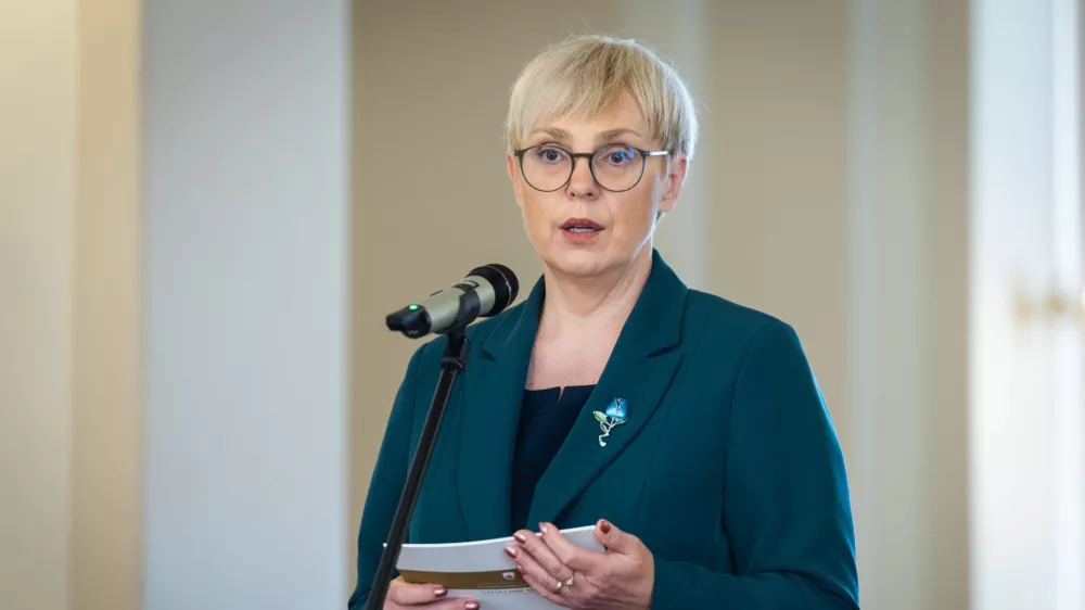 Ljubljana, predsedniska palaca.Slovesnost ob podelitvi drzavne nagrade in priznanj na podrocju prostovoljstva za leto 2025, ki jo prireja predsednica republike Natasa Pirc Musar.