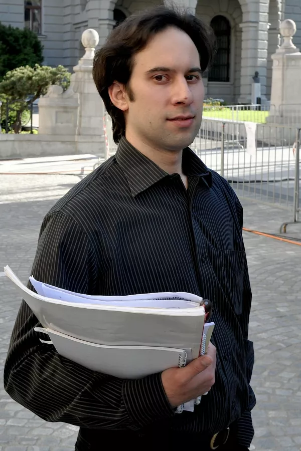 Slovenski dirigent, pianist in umetni&scaron;ki direktor Opere SNG Maribor Simon Krečič je prejemnik ugledne splitske nagrade judita. Foto: wikipedija