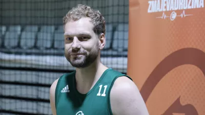 Jaka Blažič- 17.08.2026 - trening košarkarskega kluba Cedevita Olimpija pred začetkom nove sezone//FOTO: Jaka Gasar