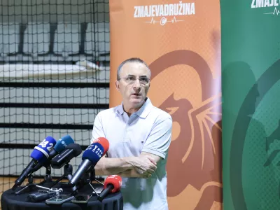 Kre&scaron;imir Novosel- 17.08.2026 - trening ko&scaron;arkarskega kluba Cedevita Olimpija pred začetkom nove sezone//FOTO: Jaka Gasar
