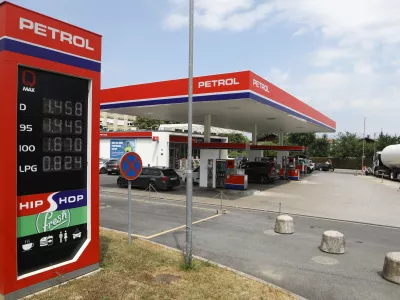 24.06.2025 - bencinski servis Petrol - bencinska pumpa - Foto: Luka Cjuha