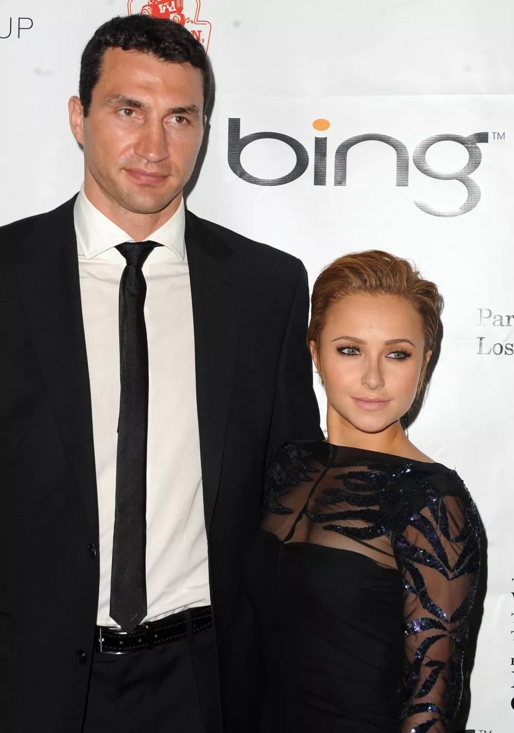 FILE - Wladimir Klitschko, left, and Hayden Panettiere arrive at The Green Carpet and Home Tree Earth Day celebration on April 22, 2010, in Los Angeles. (AP Photo/Katy Winn, File)