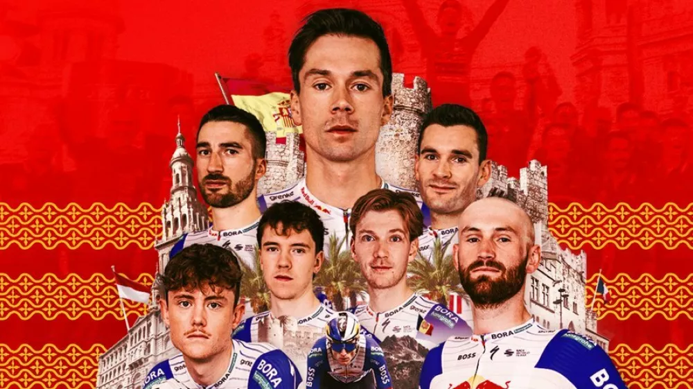 red bull bora hansgrohe, primoz roglic. vuelta, dirka po spaniji