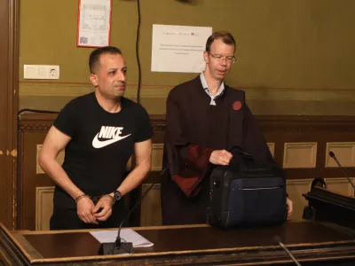 - Aziz Ra&scaron;id- 07.07.2025. - Začetek sojenja zoper Aziz Ra&scaron;ida obtoženega terorizma.//FOTO: Bojn Velikonja