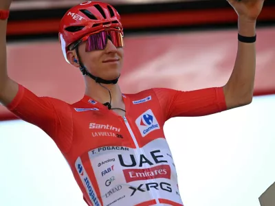 23-08-2026 Vuelta A Espana Tappa 02 Monaco - Manosque 2026, Uae Emirates - Xrg Pogacar, Tadej Monaco - Montecarlo,Image: 1128092626, License: Rights-managed, Restrictions: PUBLICATIONxNOTxINxITAxFRAxNED, Model Release: no 