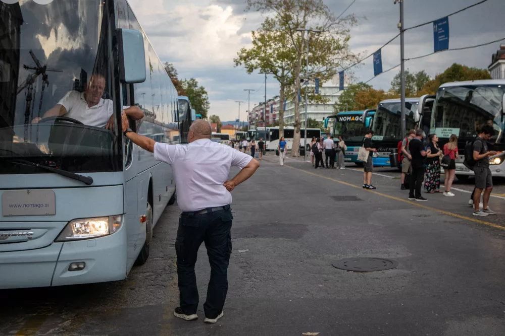 .8.2026 - Avtobusna postaja Ljubljana - Reportaža pred zaprtjem postaje, ki deluje že od leta 1961 na Trg osvobodilne fronte.Foto: Luka Cjuha / Foto: Luka Cjuha
