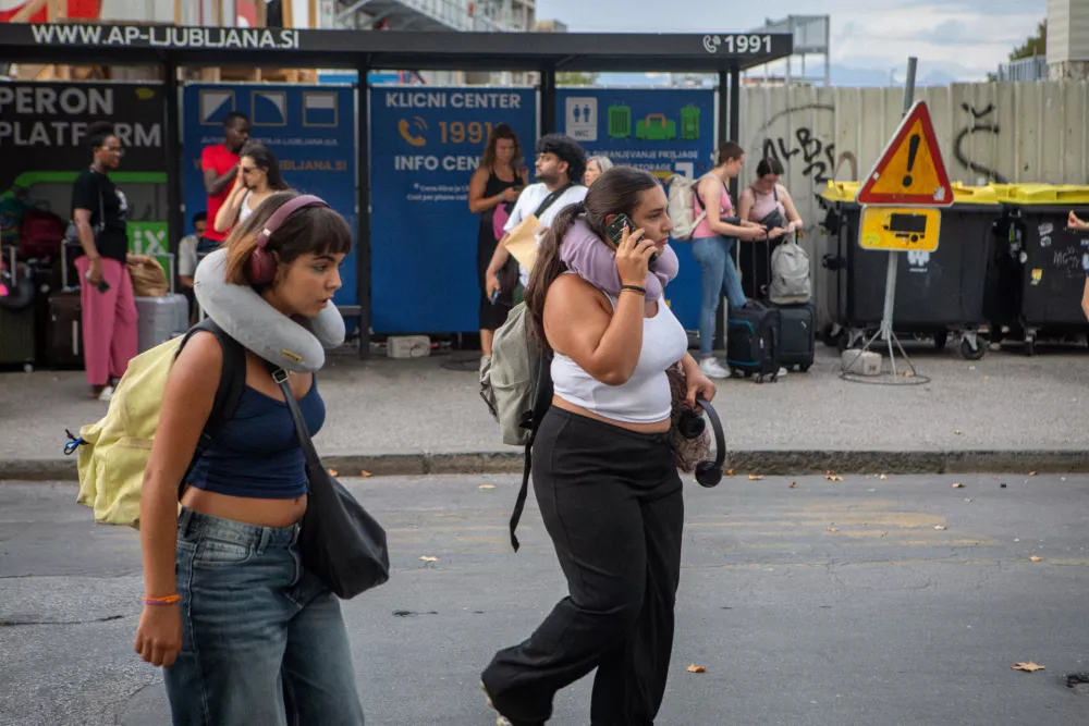.8.2026 - Avtobusna postaja Ljubljana - Reportaža pred zaprtjem postaje, ki deluje že od leta 1961 na Trg osvobodilne fronte.Foto: Luka Cjuha / Foto: Luka Cjuha