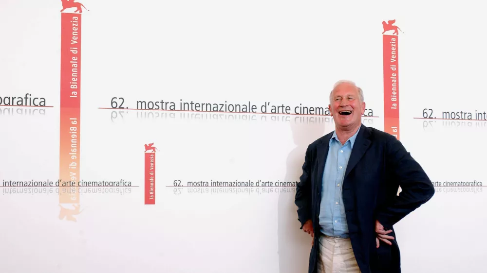British director John Irvin attends the 'Fine Art of Love - Mine Ha-Ha' photoCall at the 62nd Venice Film Festival in Venice, Italy, on August 31, 2005. Photo by Lionel Hahn/ABACAPRESS.COMNo Use CSWorld rightsFr?d?ric2005.