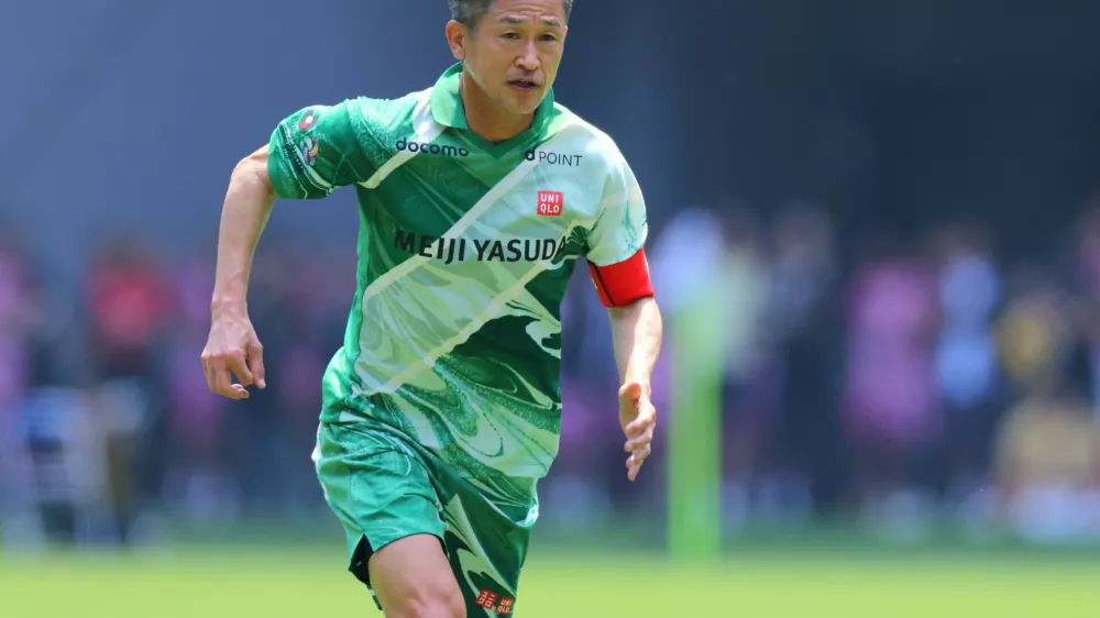 Kazuyoshi Miura (J2/J3 EAST-B), JUNE 13, 2026 - Football / Soccer:J.LEAGUE ALL-STAR DAZN CUP 1st round match between J2/J3 EAST-A and J2/J3 EAST-B at the MUFG STADIUM in Tokyo, Japan.,Image: 1110237946, License: Rights-managed, Restrictions: No third party sales, Model Release: no 