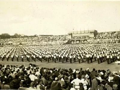 Slet u Zagrebu 1934 / Foto: Nn