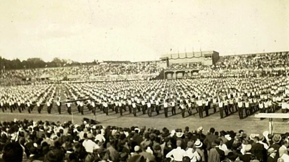 Slet u Zagrebu 1934 / Foto: Nn