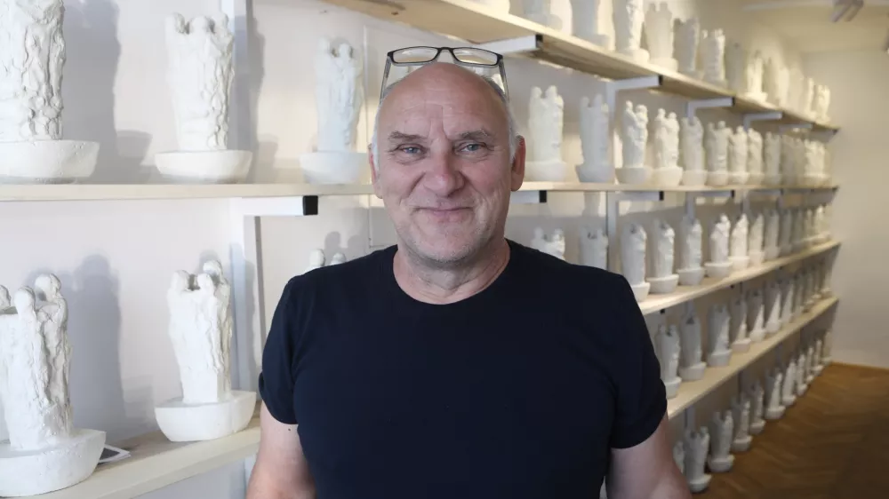 21.5.2026 - Galerija Mulec - trubarjeva cesta - Jiři Kočica, slovenski kipar in pedagog razstavaFoto: Luka Cjuha