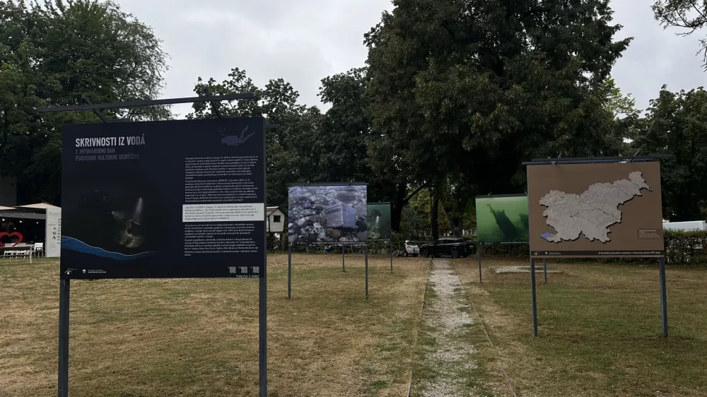 Razstava podvodna dedi&scaron;čina F &Scaron;pela Ferlin