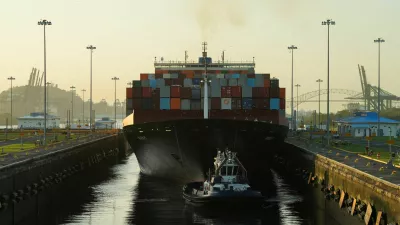 FILE PHOTO: The Liberia-flagged cargo ship Maria Y transits the Cocoli Locks at the Panama Canal, in Panama City, Panama, March 13, 2026. REUTERS/Enea Lebrun/File Photo