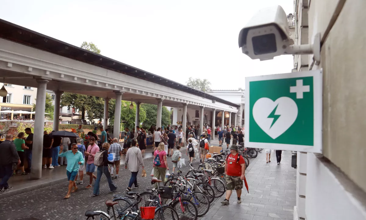 V Ljubljani približno 600 nadzornih kamer, a brez biometričnih tehnologij